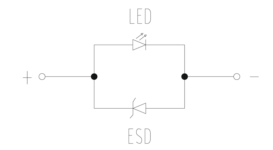 Applikations-Schaltungsdiagramm - ams OSRAM OSLON® UV 6060 LED